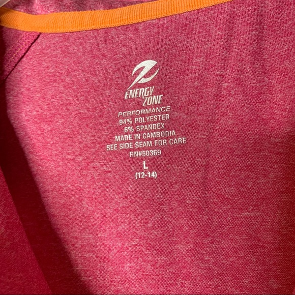 Energy Zone Performance Heathered Quarter-Zip Pullover - Picture 7 of 7